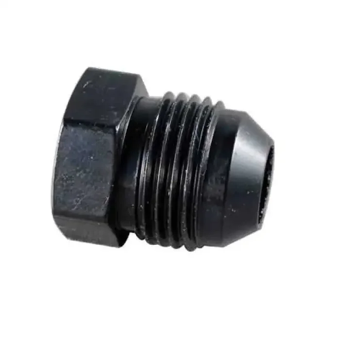 Fragola -4AN Aluminum Flare Plug – Black