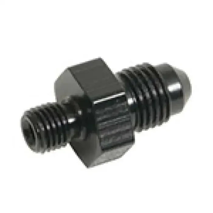Fragola -6AN x 10mm x 1.0 Male Adapter-Weber – Black