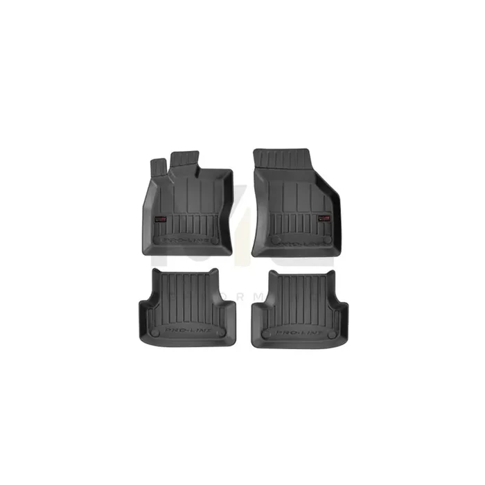 FROGUM 3D407039 Floor mat set for AUDI A3 Hatchback (8V1, 8VK) Elastomer, Front and Rear, Quantity 4, Black
