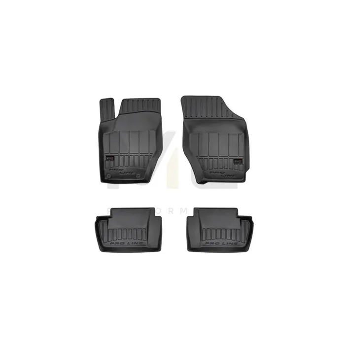 FROGUM 3D407299 Floor mat set for CITROﾃ起 C4 Elastomer, Front and Rear, Quantity 4, Black