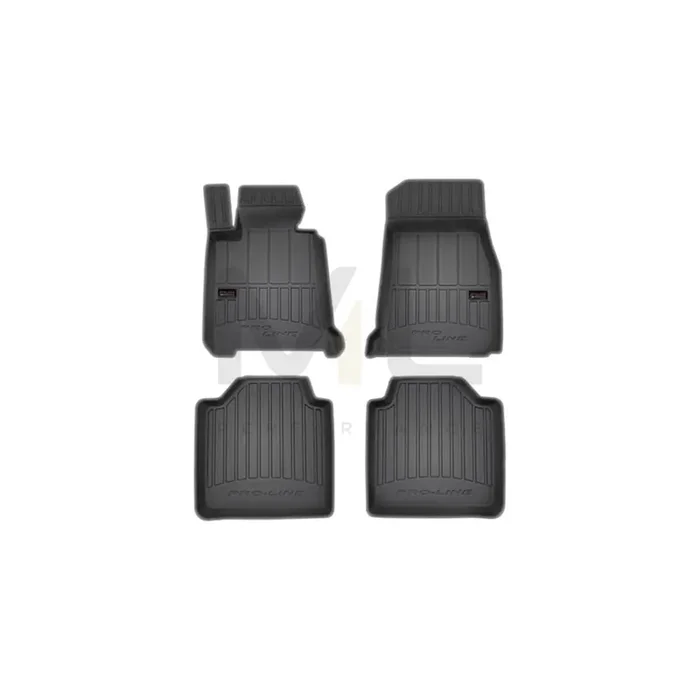 FROGUM 3D407688 Floor mat set for BMW 3 GT (F34) Elastomer, Front and Rear, Quantity 4, Black – LHD