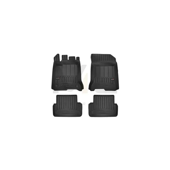 FROGUM 3D408395 Floor mat set for RENAULT LAGUNA Elastomer, Front and Rear, Quantity 4, Black