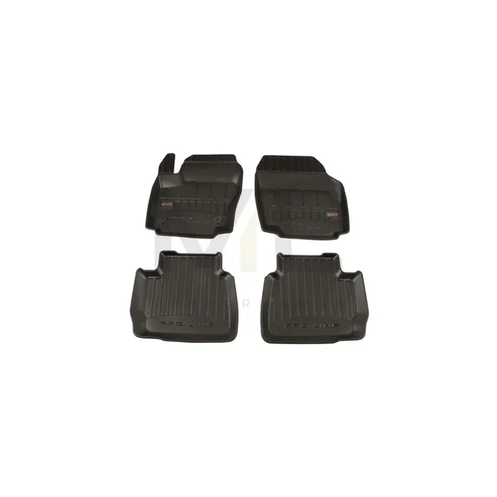 FROGUM 3D408449 Floor mat set for FORD MONDEO Elastomer, Front and Rear, Quantity 4, Black