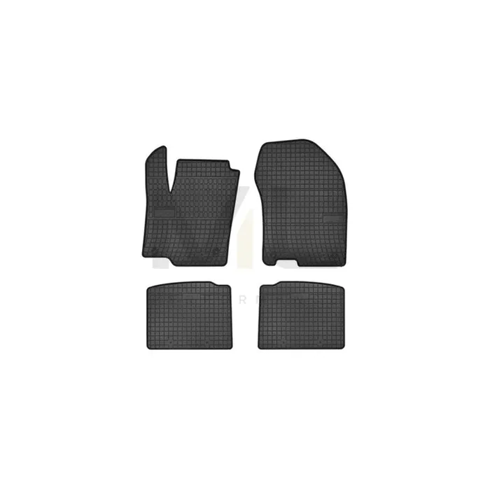 FROGUM Tailored 0605 Floor mat set for SUZUKI SX4 II S-Cross (JY) Elastomer, Front and Rear, Quantity 4, Black, (LHD)