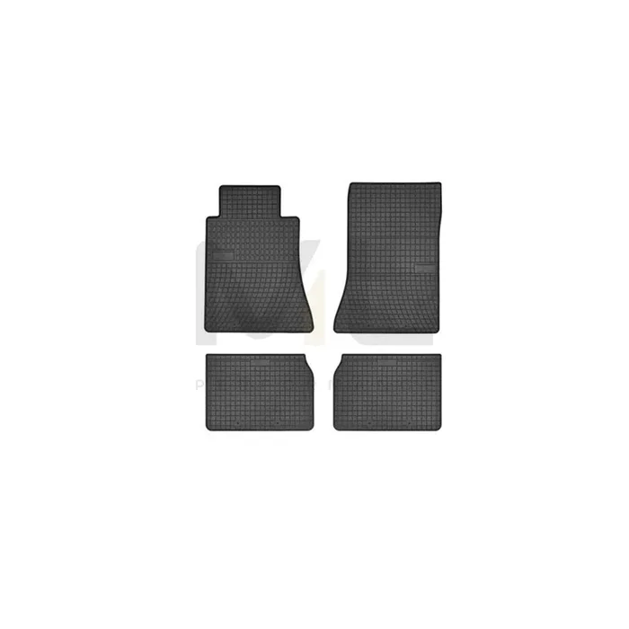 FROGUM Tailored 0784 Floor mat set Elastomer, Front and Rear, Quantity 4, Black, (LHD)