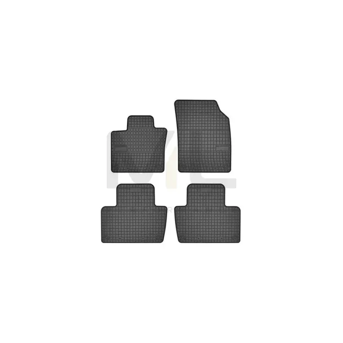 FROGUM Tailored 547006 Floor mat set for VOLVO XC90 II (256) Elastomer, Front and Rear, Quantity 4, Black, (LHD)