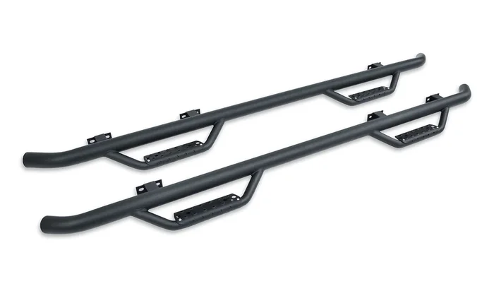 Go Rhino – Dominator Classic D2 SideSteps w/Mounts – Text. Black – GM 2500/3500 HD Crew Cab – D24051T