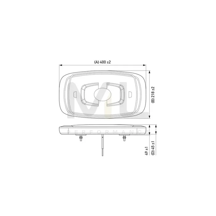 HELLA 2RL 014 565-411 Lightbar