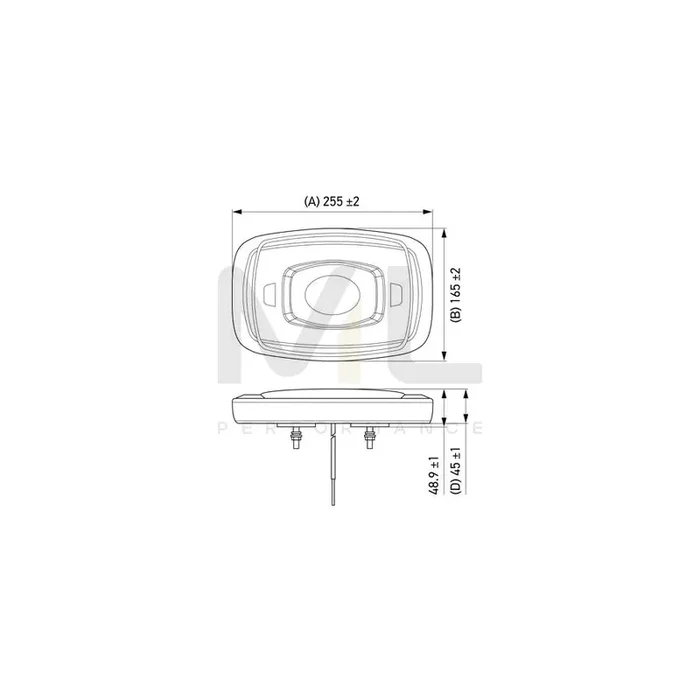 HELLA 2RL 014 566-411 Lightbar