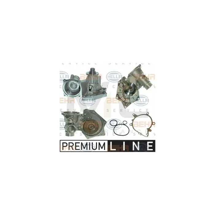 HELLA 8AC 355 389-591 Brake Caliper without holder