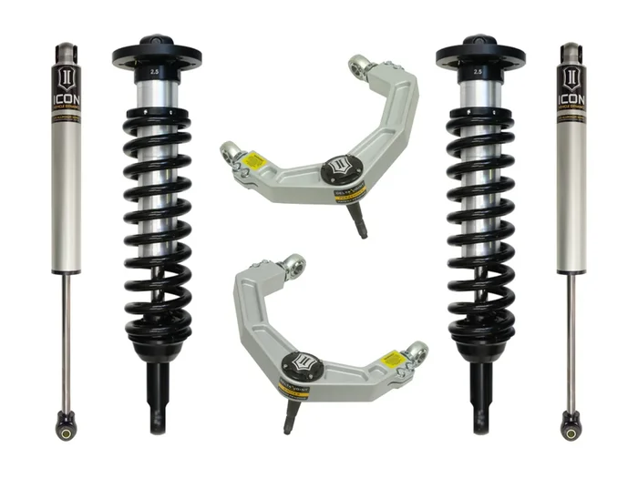 ICON F-150 2wd 0-2.63″ Stage 2 Suspension System, Billet – K93011