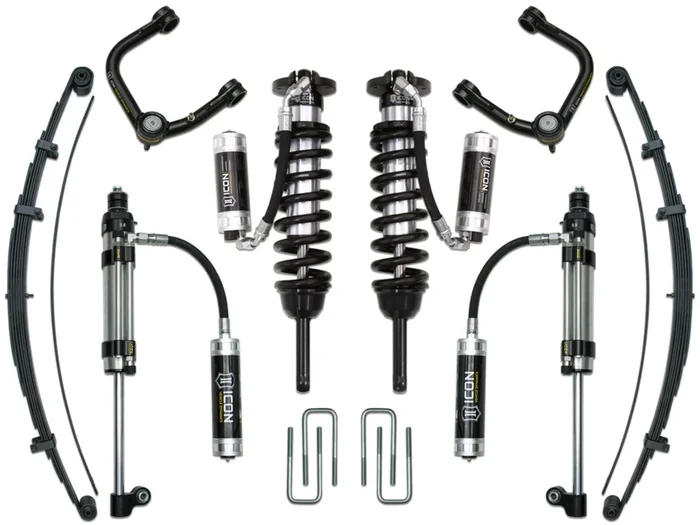 ICON Tacoma 0-3.5″ / 0-2.75″ Stage 10 Suspension System, Tubular – K53010T