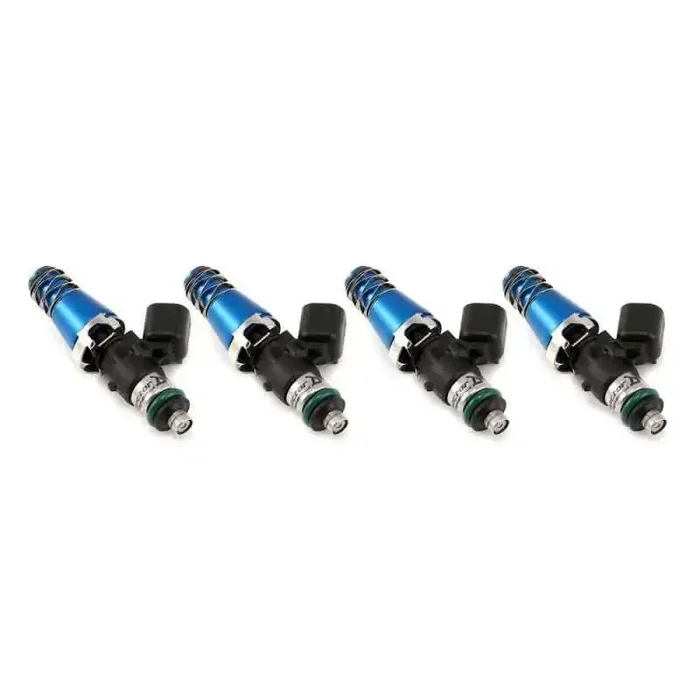 Injector Dynamics 1340cc Injectors – 60mm Length – 11mm Blue Top – 14mm Lower O-Ring (Set of 4)
