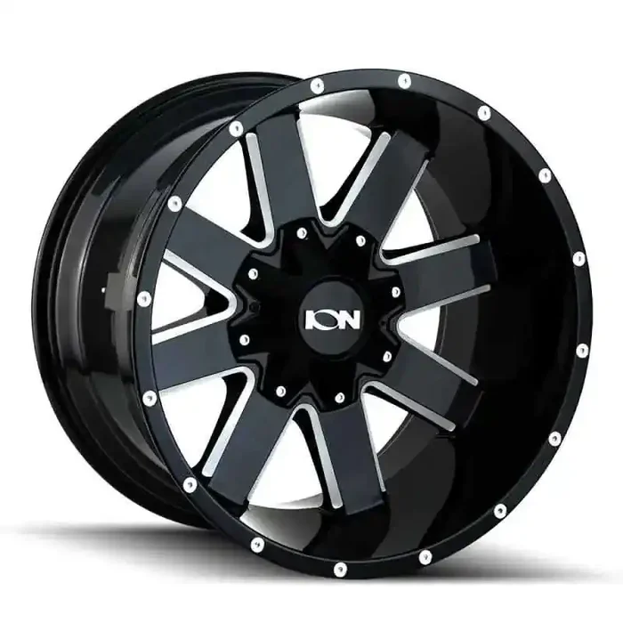 ION Type 141 20×9 / 5×127 BP / 18mm Offset / 87mm Hub Gloss Black Milled Wheel