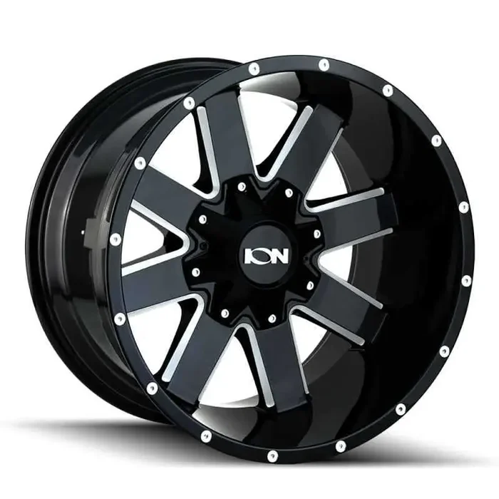 ION Type 141 20×9 / 6×135 BP / 0mm Offset / 106mm Hub Gloss Black Milled Wheel