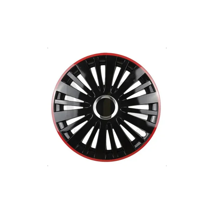 LEOPLAST FALCON RCP 14 Wheel trims 14 Inch Black/Red