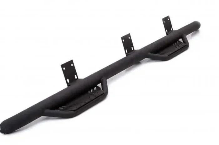 Lund 07-17 Toyota Tundra CrewMax Terrain HX Step Nerf Bars – Black