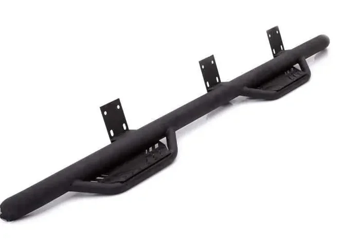 Lund 16-17 Nissan Titan XD Crew Cab Terrain HX Step Nerf Bars – Black