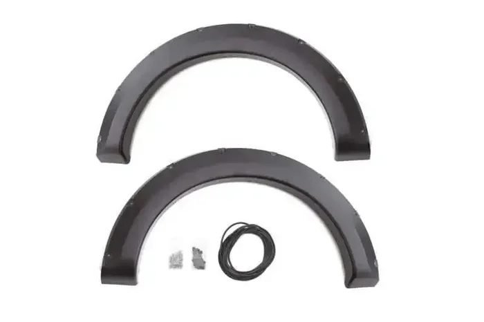 Lund 99-07 Ford F-250 RX-Rivet Style Smooth Elite Series Fender Flares – Black (2 Pc.)