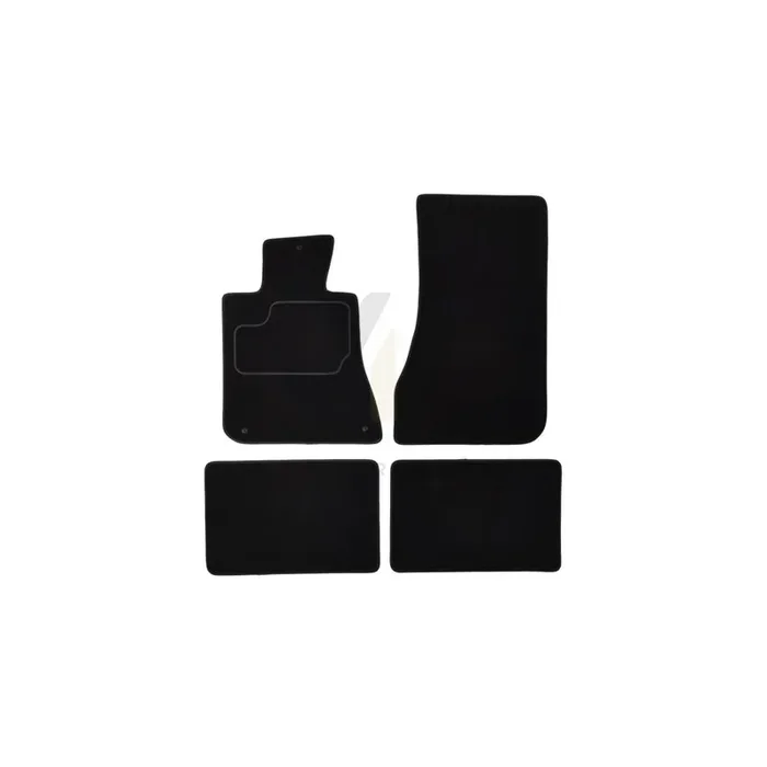 MAMMOOTH A041 BM135 PRM 01 Floor mat set for BMW 5 Saloon (E28) Textile, Front and Rear, Quantity 4, Black