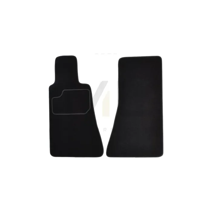 MAMMOOTH A041 BM280 PRM 01 Floor mat set for BMW Z1 Roadster (E30) Textile, Front, Black