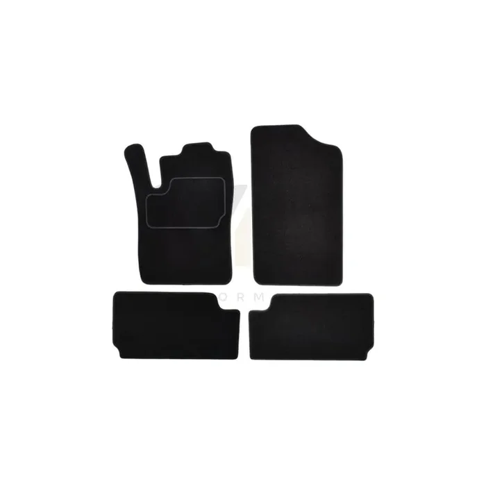 MAMMOOTH A041 CIT300 PRM 01 Floor mat set for CITROﾃ起 Xsara Picasso (N68) Textile, Front and Rear, Quantity 4, Black