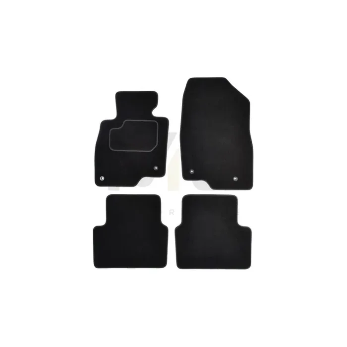 MAMMOOTH A041 MAZ33 PRM 01 Floor mat set for MAZDA 3 Textile, Front and Rear, Quantity 4, Black