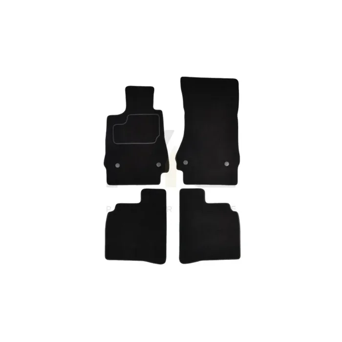 MAMMOOTH A041 MER335 PRM 01 Floor mat set suitable for MERCEDES-BENZ S-Class Saloon (W221) Textile, Front and Rear, Quantity 4, Black