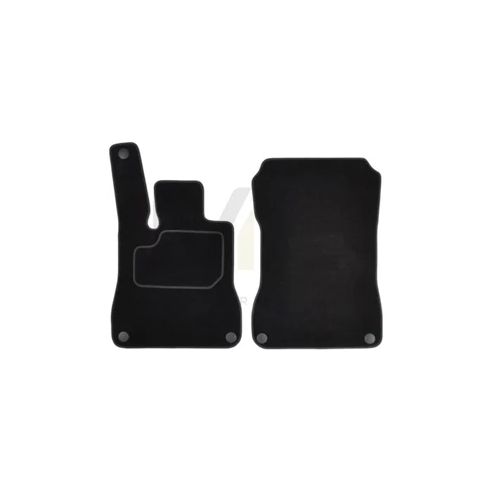 MAMMOOTH A041 MER372 PRM 01 Floor mat set suitable for MERCEDES-BENZ SL Convertible (R231) Textile, Front, Quantity 2, Black