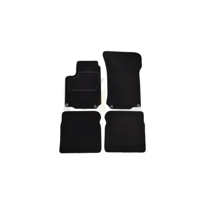MAMMOOTH A041 SET110 PRM 01 Floor mat set for SEAT Leon I Hatchback (1M1) Textile, Front and Rear, Quantity 4, Black