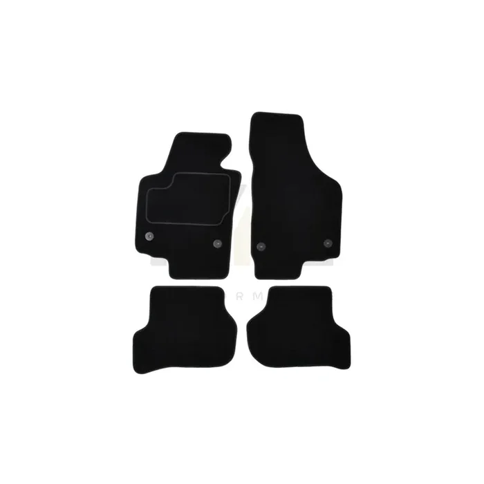 MAMMOOTH A041 SET155 PRM 01 Floor mat set for SEAT Toledo III (5P2) Textile, Front and Rear, Quantity 4, Black