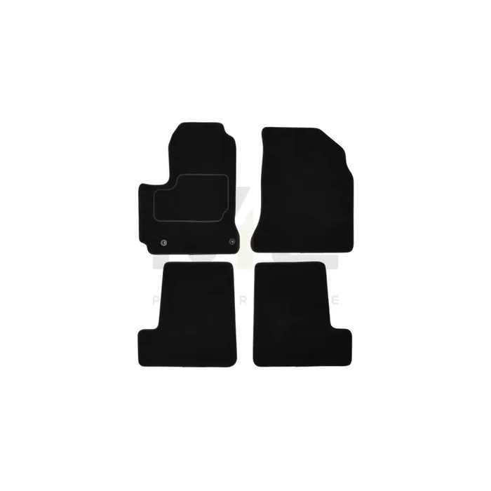 MAMMOOTH A041 TOY315 PRM 01 Floor mat set for TOYOTA RAV4 III Off-Road (XA30) Textile, Front and Rear, Quantity 4, Black