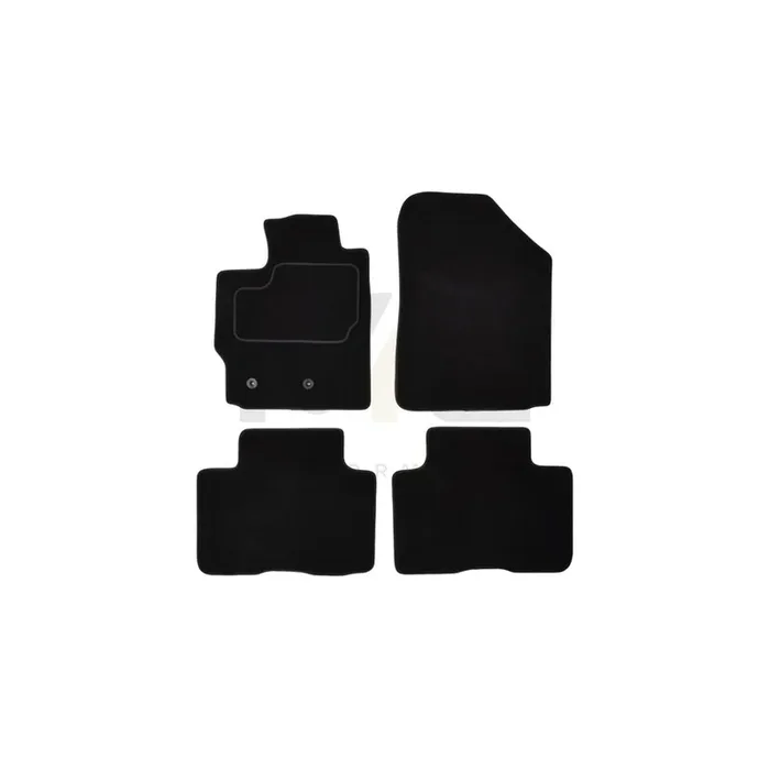 MAMMOOTH A041 TOY350 PRM 01 Floor mat set for TOYOTA Urban Cruiser (XP110) Textile, Front and Rear, Quantity 4, Black