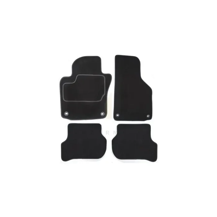 MAMMOOTH A041 VW325 PRM 01 Floor mat set for VW Polo III Hatchback (6N1) Textile, Front and Rear, Quantity 4, Black