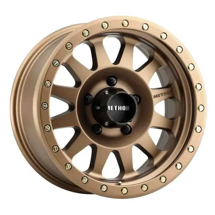 Method MR304 Double Standard 17×8.5 0mm Offset 5×5.5 108mm CB Method Bronze Wheel