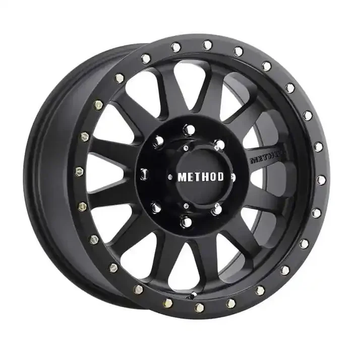 Method MR304 Double Standard 20×10 -18mm Offset 8×170 130.81mm CB Matte Black Wheel