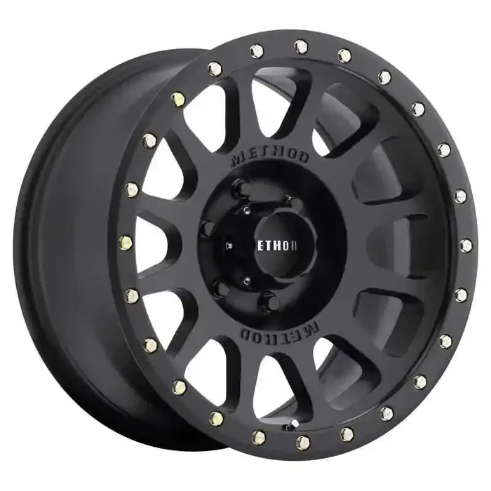 Method MR305 NV 20×10 -18mm Offset 6×135 94mm CB Matte Black Wheel