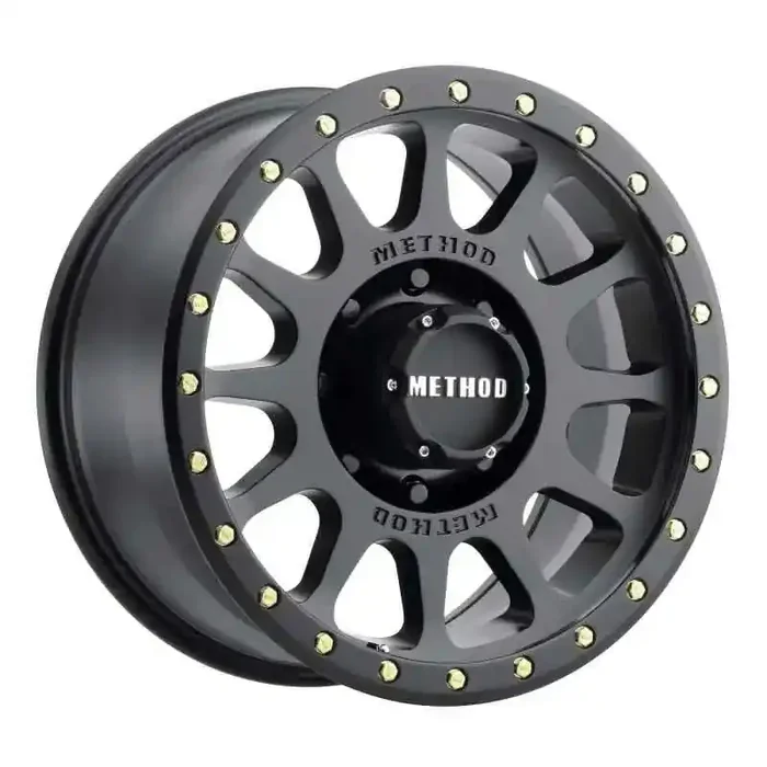 Method MR305 NV 20×10 -18mm Offset 8×170 130.81mm CB Matte Black Wheel