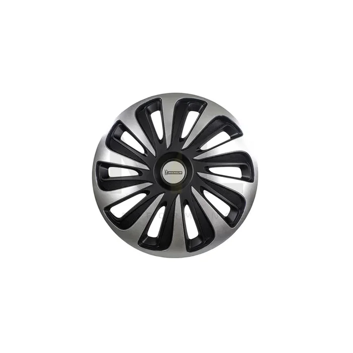 Michelin 009124 Wheel trims 17 Inch Black/Silver