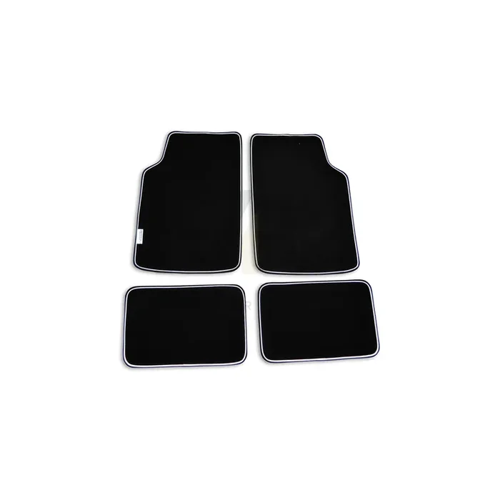 Michelin Tailored 009081 Floor mat set PP (Polypropylene), Front and Rear, Quantity 4, Black