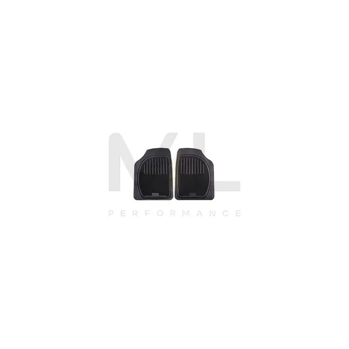 Michelin Universal fit 009074 Floor mat set Elastomer, Front, Quantity 2, Black