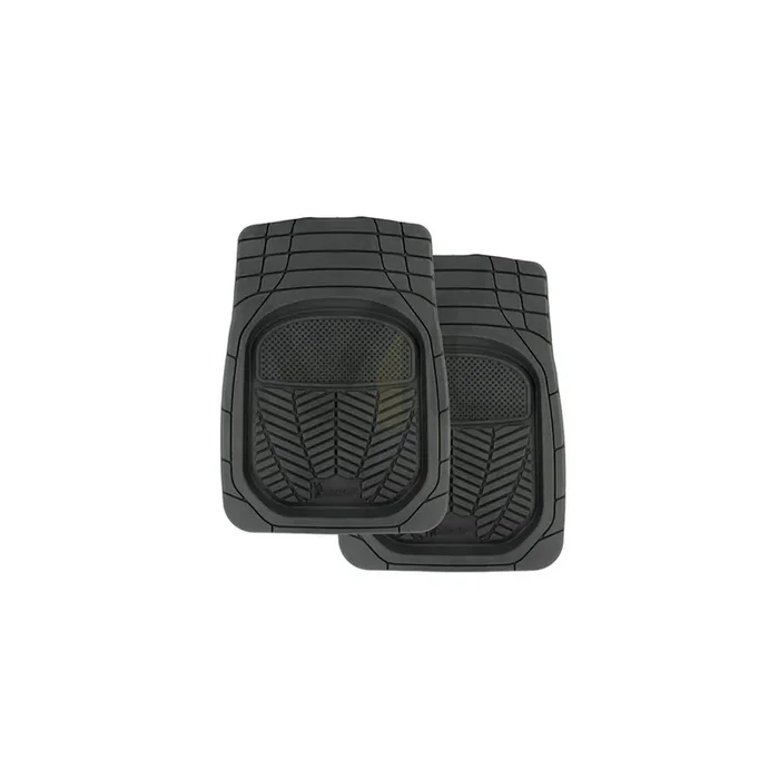 Michelin Universal fit 009079 Floor mat set Elastomer, Front, Quantity 2, Black