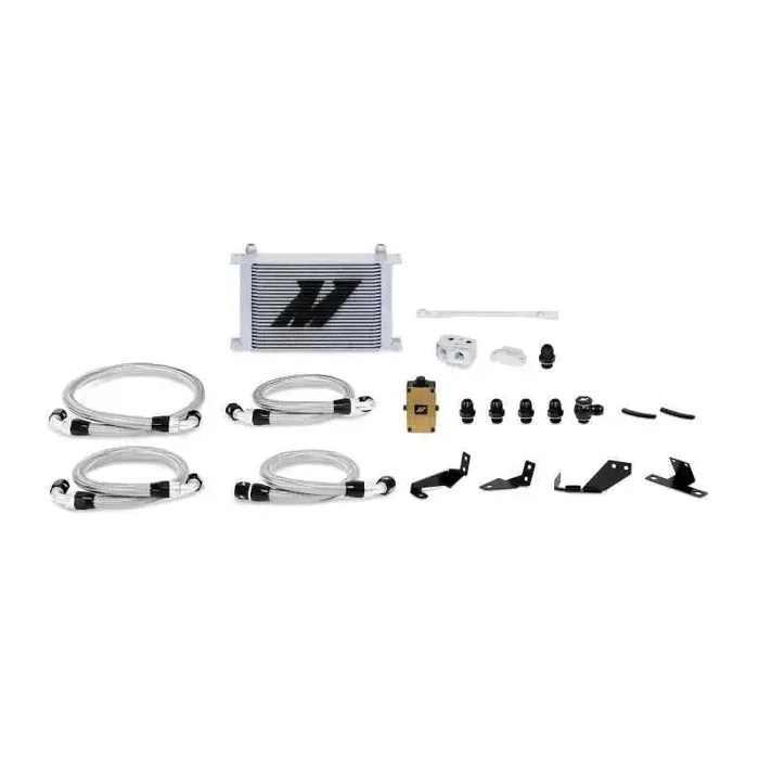Mishimoto 04-06 Pontiac GTO 5.7L/6.0L Thermostatic Oil Cooler Kit – Silver