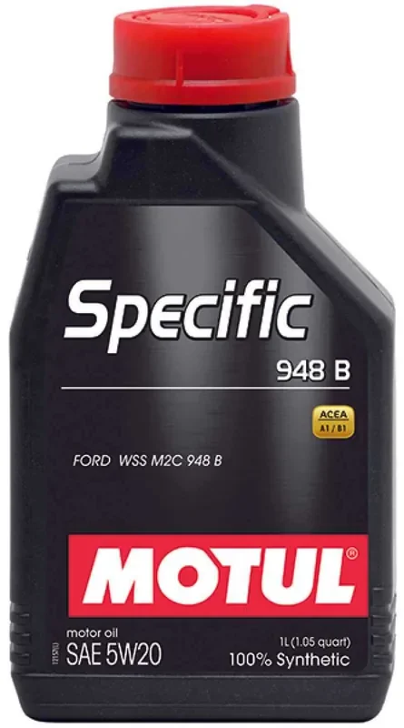 Motul 1L OEM Synthetic Engine Oil SPECIFIC 948B – 5W20 – Acea A1/B1 Ford M2C 948B – Case of 12