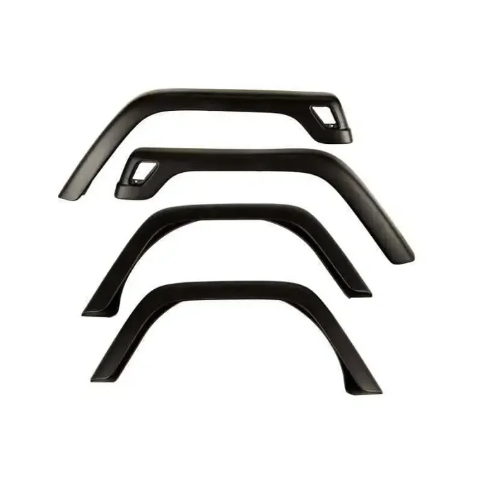 OMIX 11603.02 4-Piece Fender Flare Kit- 97-06 Jeep Wrangler