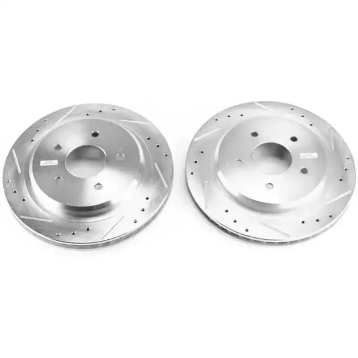 Power Stop 04-09 Cadillac XLR Rear Evolution Drilled & Slotted Rotors – Pair