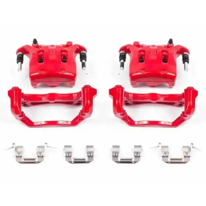 Power Stop 08-12 Infiniti EX35 Front Red Calipers w/Brackets – Pair