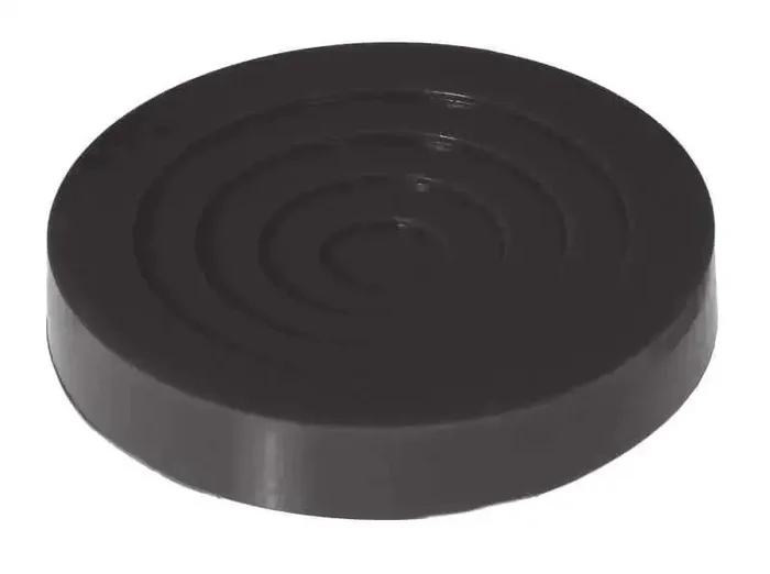Prothane Universal Jack Pad 5in Diameter Model – Black