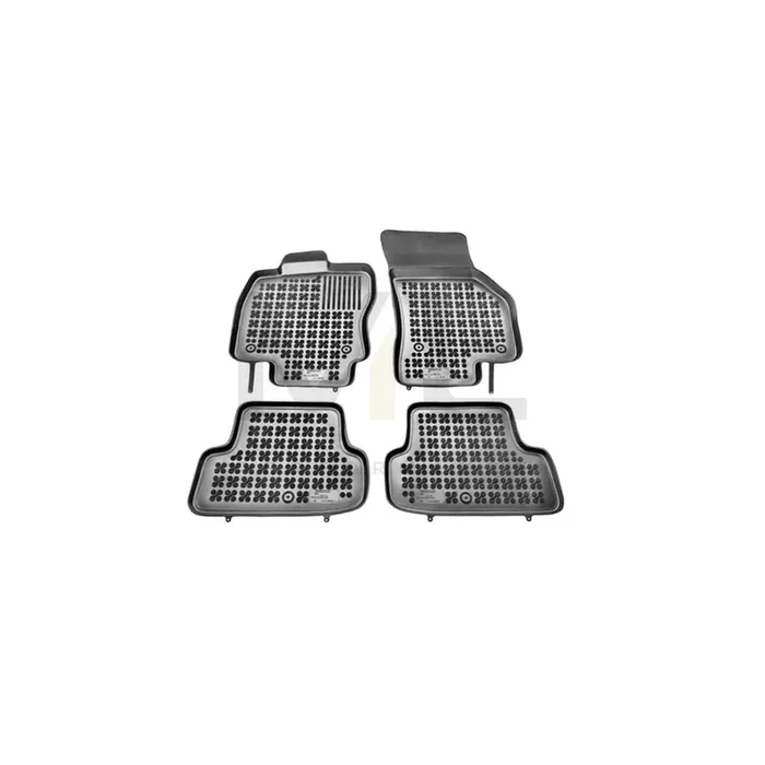 REZAW PLAST 200116 Floor mat set for AUDI A3 Sportback (8VA, 8VF) Elastomer, Front and Rear, Black