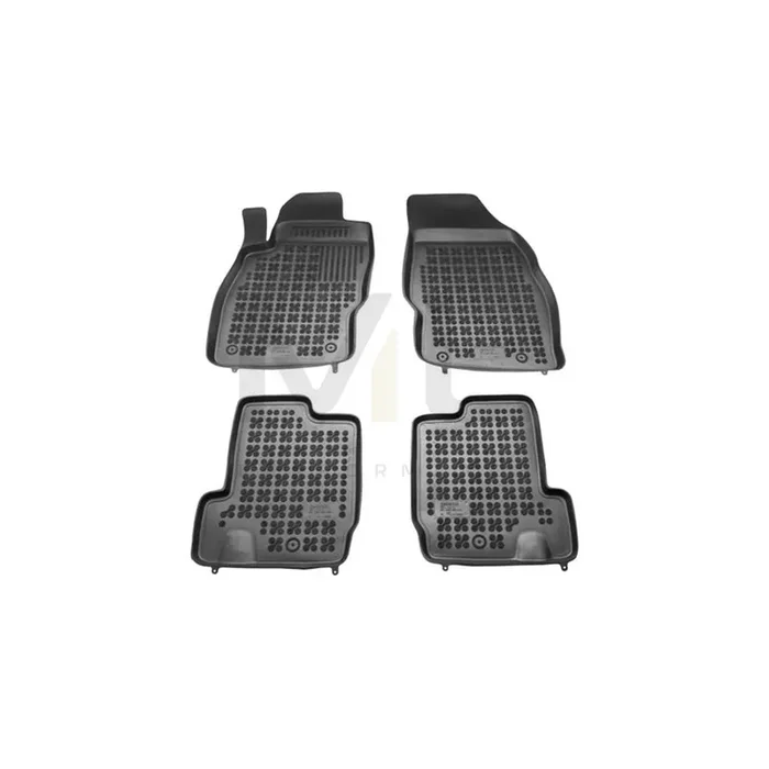 REZAW PLAST 200520 Floor mat set for OPEL Adam (M13) Elastomer, Front and Rear, Black